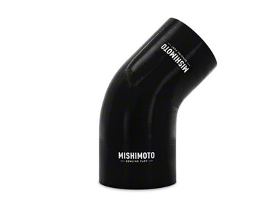 Mishimoto Silicone Reducer Coupler 45 Degree 3in to 4in - MMCP-R45-3040BK