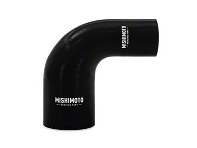Mishimoto Silicone Reducer Coupler 90 Degree 1.75in to 2.5in - MMCP-R90-17525BK