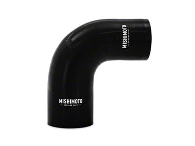 Mishimoto Silicone Reducer Coupler 90 Degree 2.25in to 2.5in - MMCP-R90-22525BK