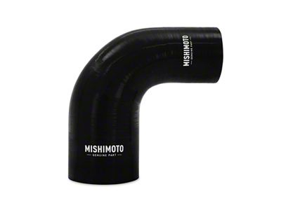 Mishimoto Silicone Reducer Coupler 90 Degree 2.5in to 3.25in - MMCP-R90-25325BK