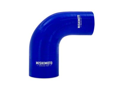 Mishimoto Silicone Reducer Coupler 90 Degree 2.5in to 4in - MMCP-R90-2540BL