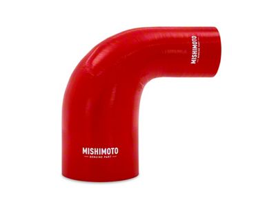 Mishimoto Silicone Reducer Coupler 90 Degree 2.5in to 4in - MMCP-R90-2540RD