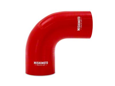 Mishimoto Silicone Reducer Coupler 90 Degree 3.5in to 4in - MMCP-R90-3540RD