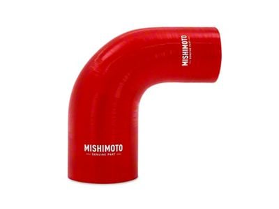 Mishimoto Silicone Reducer Coupler 90 Degree 3in to 3.5in - MMCP-R90-3035RD