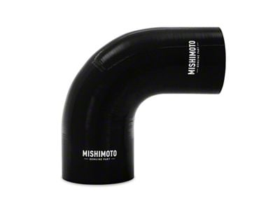 Mishimoto Silicone Reducer Coupler 90 Degree 3in to 4in - MMCP-R90-3040BK