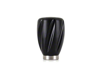 Mishimoto Steel Core Twist Shift Knob Black Delrin - MMSK-TWST-BK