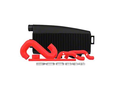 Mishimoto Subaru 02-07 WRX/04-07 STi Top-Mount Intercooler Kit - Powder - MMTMIC-WRX-01BKRD