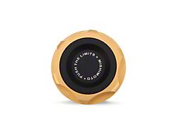 Mishimoto Oil Filler Cap; Gold; Limited Edition (WRX STI)