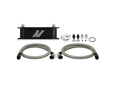 Mishimoto Universal 13 Row Oil Cooler Kit Black - MMOC-U13BK