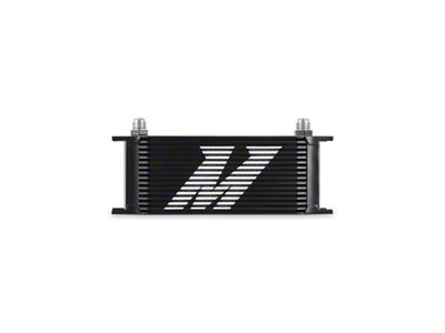Mishimoto Universal 16 Row Oil Cooler - Black - MMOC-16BK