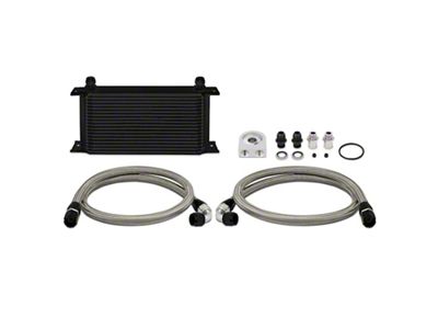 Mishimoto Universal 19 Row Oil Cooler Kit - Black - MMOC-ULBK
