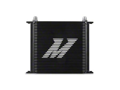 Mishimoto Universal 34 Row Oil Cooler - Black - MMOC-34BK