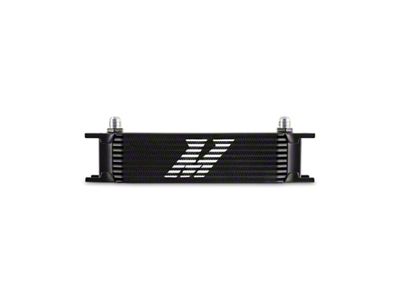 Mishimoto Universal -8AN 10 Row Oil Cooler - Black - MMOC-10-8BK