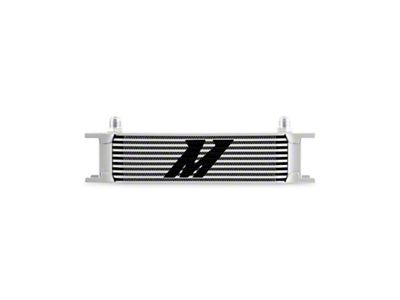 Mishimoto Universal -8AN 10 Row Oil Cooler - Silver - MMOC-10-8SL