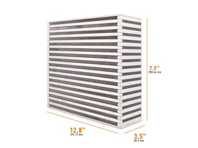 Mishimoto Universal Air-to-Air Intercooler Core - 12.8in / 7.9in / - MMUIC-20