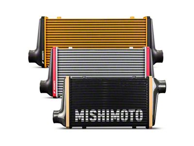Mishimoto Universal Carbon Fiber Intercooler - Matte Tanks - 450mm - MMINT-UCF-M4S-C-R