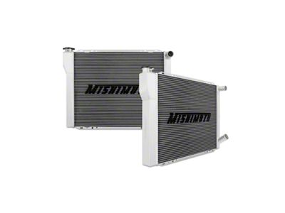 Mishimoto Universal Dual Pass Race Radiator 27x19x3 Inches Aluminum Radiator - MMRAD-DBP-26