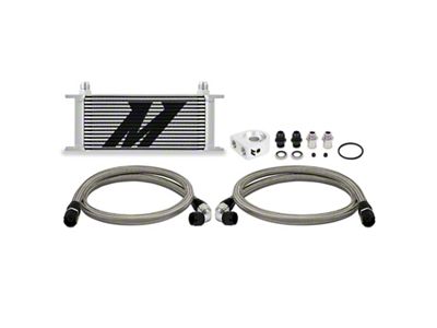 Mishimoto Universal Oil Cooler Kit 16-Row Silver - MMOC-U16SL