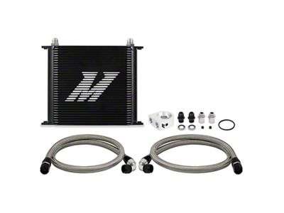 Mishimoto Universal Oil Cooler Kit 34-Row Black - MMOC-U34BK