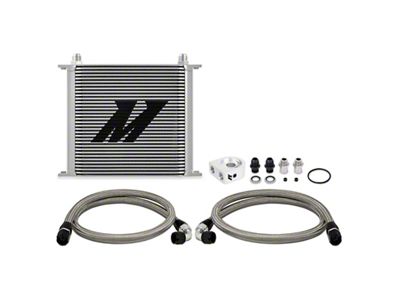 Mishimoto Universal Oil Cooler Kit 34-Row Silver - MMOC-U34SL