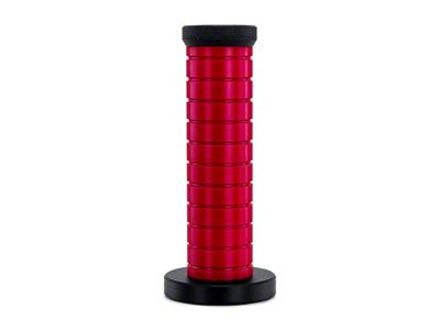 Mishimoto Weighted Grip Shift Knob - Black / Red