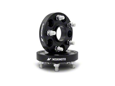 Mishimoto Wheel Spacers - 5x120 - 64.1 CB - M14 x1.5 - 25mm - BK