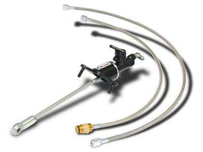 McLeod Master Cylinderer Assembly 13/16in Bore W/Steel Braided Line 30in- 139305