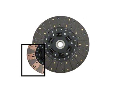 McLeod Disc 10.5 X 1 X 23 Metric Spl Org/Ceramic - 272550