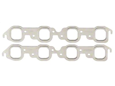 Mr. Gasket Exhaust Gasket; Square Port Shape; Available While Supplies Last; - 4816G