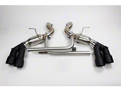 Mishimoto 2016+ Chevrolet Camaro SS Quad-Tip Pro Axle-Back Exhaust w/ - MMEXH-CAM8-16AQTPBK