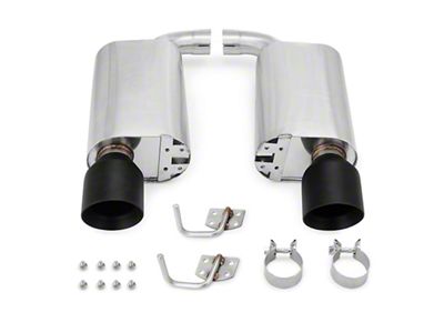 Mishimoto 2015+ Ford Mustang GT Street Axleback Exhaust w/ BlackTips - MMEXH-MUS8-15ASBK