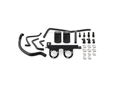 Mishimoto 2016+ Chevrolet Camaro 2.0T Baffled Oil Catch Can Kit - MMBCC-CAM4-16SBE