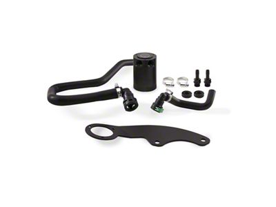 Mishimoto 11-14 Ford Mustang GT Baffled Oil Catch Can Kit - MMBCC-MUS8-11PBE2