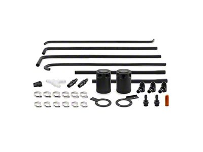 Mishimoto 08-14 Subaru WRX Baffled Oil Catch Can Kit - MMBCC-WRX-08SBE