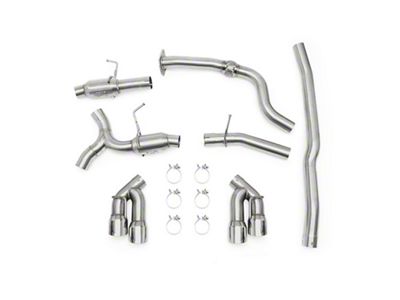 Mishimoto 2016+ Chevrolet Camaro 2.0T Quad Polished Tip Cat-Back Exhaust - MMEXH-CAM4-16QTPP