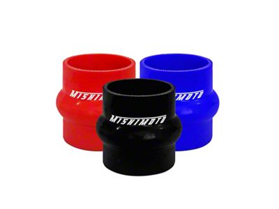 Mishimoto 2.5in Black Hump Hose Coupler - MMCP-2.5HPBK
