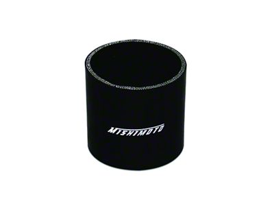 Mishimoto 2.75in Black Straight Coupler - MMCP-275SBK