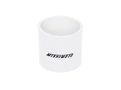Mishimoto 3.0in. Straight Coupler White - MMCP-30SWH
