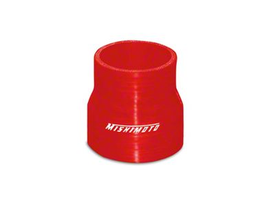 Mishimoto Silicone Transition Coupler; 2.50-Inch to 2.75-Inch; Red (Universal; Some Adaptation May Be Required)