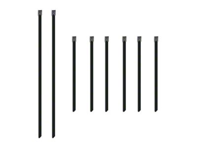 Mishimoto Set of Six 6in & Two 14in Stainless Steel - MMTW-TIES