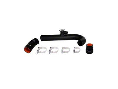 Mishimoto 2015 Ford Mustang EcoBoost 2.3L Intercooler Hot Side Wrinkle - MMICP-MUS4-15HWBK