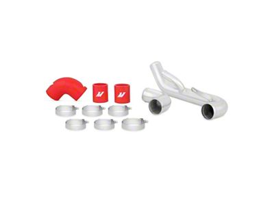 Mishimoto 08+ Mitsubishi Lancer Evolution X Red Lower Intercooler Pipe - MMICP-EVO-10LRD