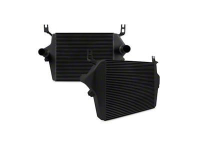 Mishimoto 03-07 Ford 6.0L Powerstroke Intercooler Black - MMINT-F2D-03BK