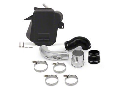 Mishimoto 2017+ Ford 6.7L Powerstroke Air-To-Water Intercooler - Micro-Wrinkle Black - MMINT-F2D-17BK
