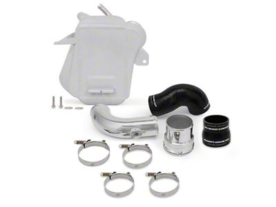 Mishimoto 2017+ Ford 6.7L Powerstroke Air-To-Water Intercooler - Micro-Wrinkle Silver - MMINT-F2D-17SL
