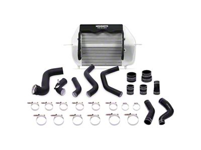 Mishimoto 2011-2014 Ford F-150 EcoBoost Silver Intercooler w/ Black Pipes - MMINT-F150-11KBSL