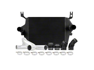 Mishimoto 03-07 Ford 6.0L Powerstroke Intercooler Kit w/ Pipes Black - MMINT-F2D-03KBK