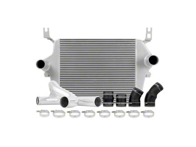 Mishimoto 03-07 Ford 6.0L Powerstroke Intercooler Kit w/ Pipes Silver - MMINT-F2D-03KSL