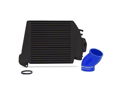 Mishimoto 08-14 Subaru WRX Top-Mount Intercooler Kit - Powder Coated - 08BKBL