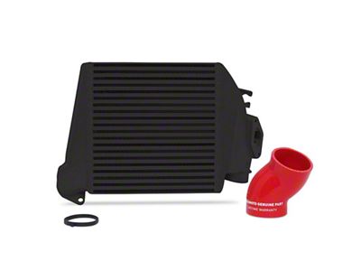 Mishimoto 08-14 Subaru WRX Top-Mount Intercooler Kit - Powder Coated - MMTMIC-WRX-08BKRD
